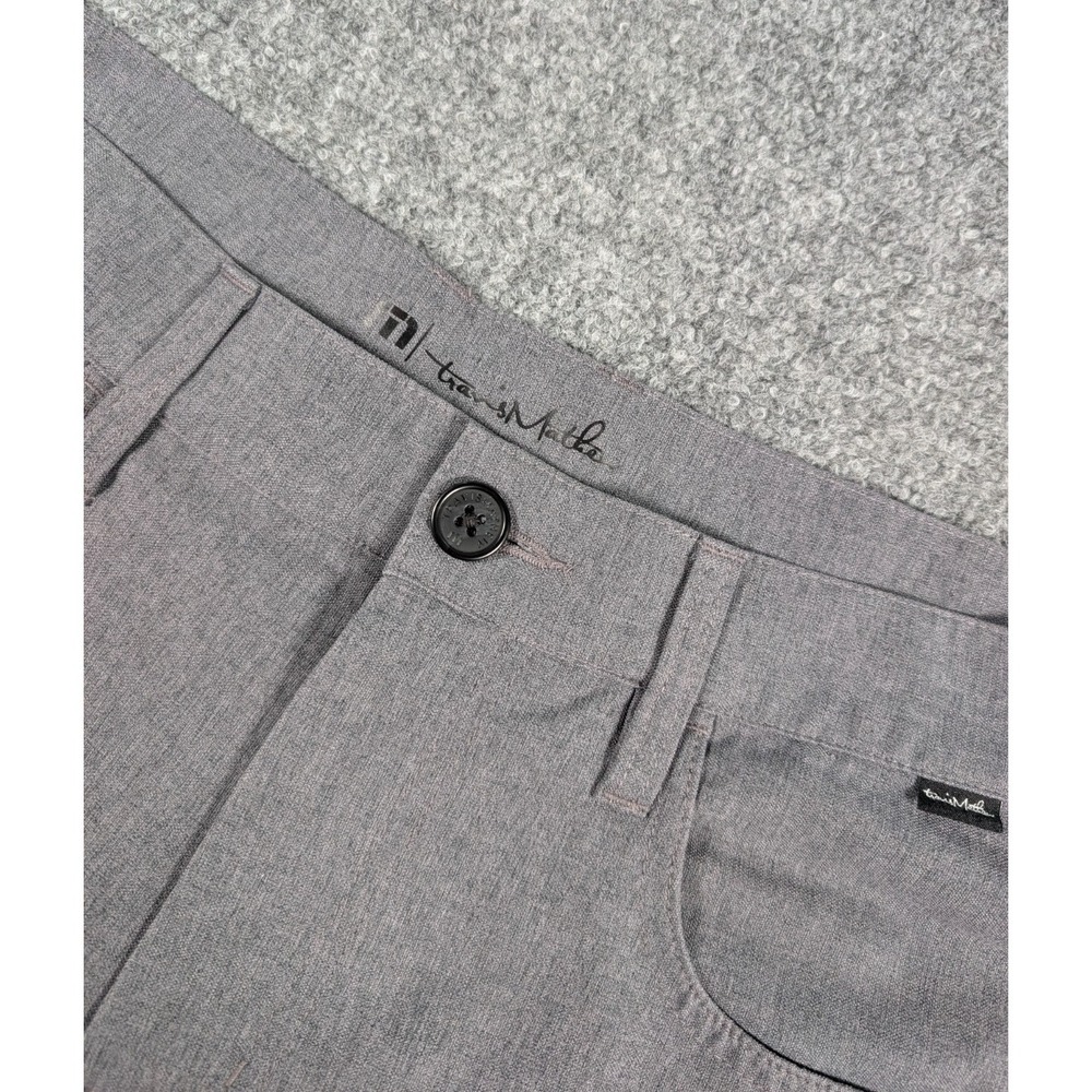 Travis Mathew Open to Close Golf Pants Mens 32 Gray Performance Comfy